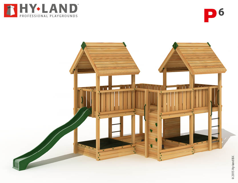 Spielturm Hy-Land P6 in Douglasie