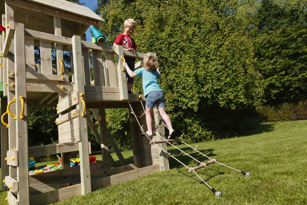 Kletternetz Spielturm @net von Blue Rabbit, für Kinder Spielturm