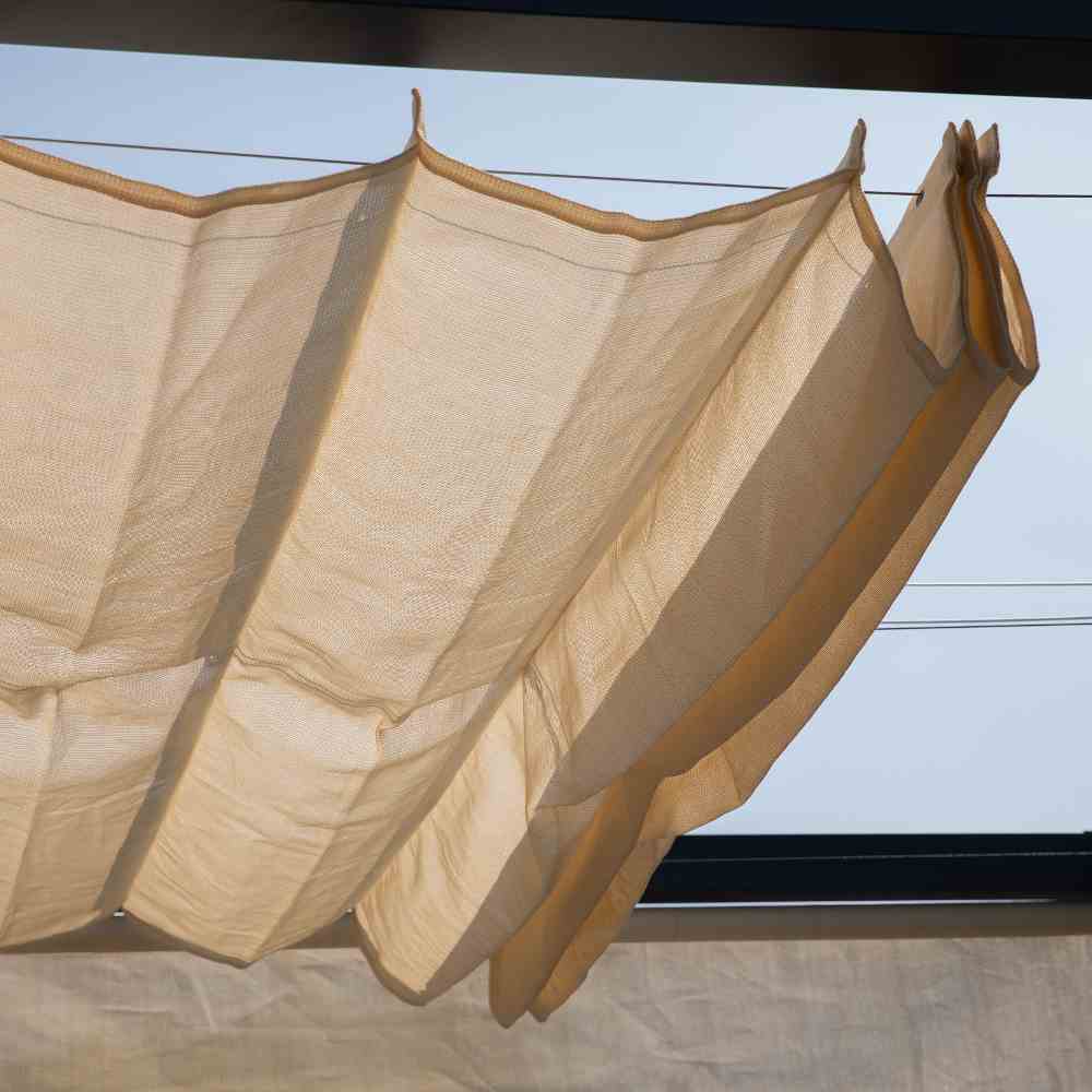 Coolfit Faltsonnensegel von Nesling 290 x 300 cm, Sonnensegel, verstellbar, Sonnenschutz