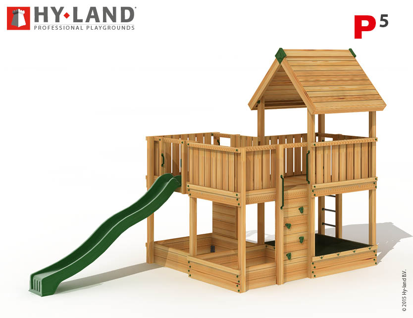 Spielturm Hy-Land P5 in Douglasie