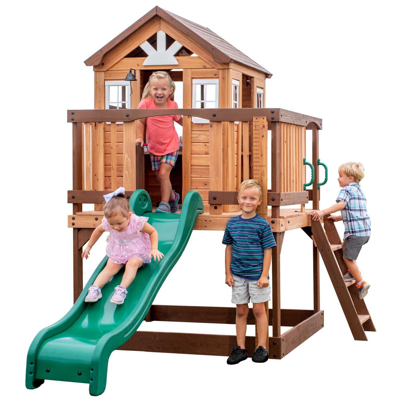 Backyard Spielturm Echo Heights für Kinder, spielen im Garten