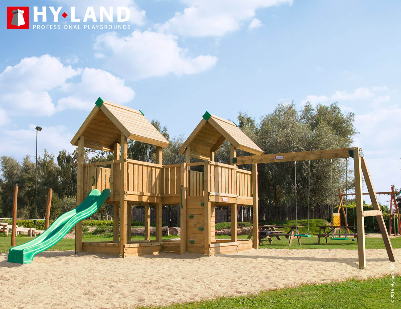 Spielturm Hy-Land P6-S in Douglasie