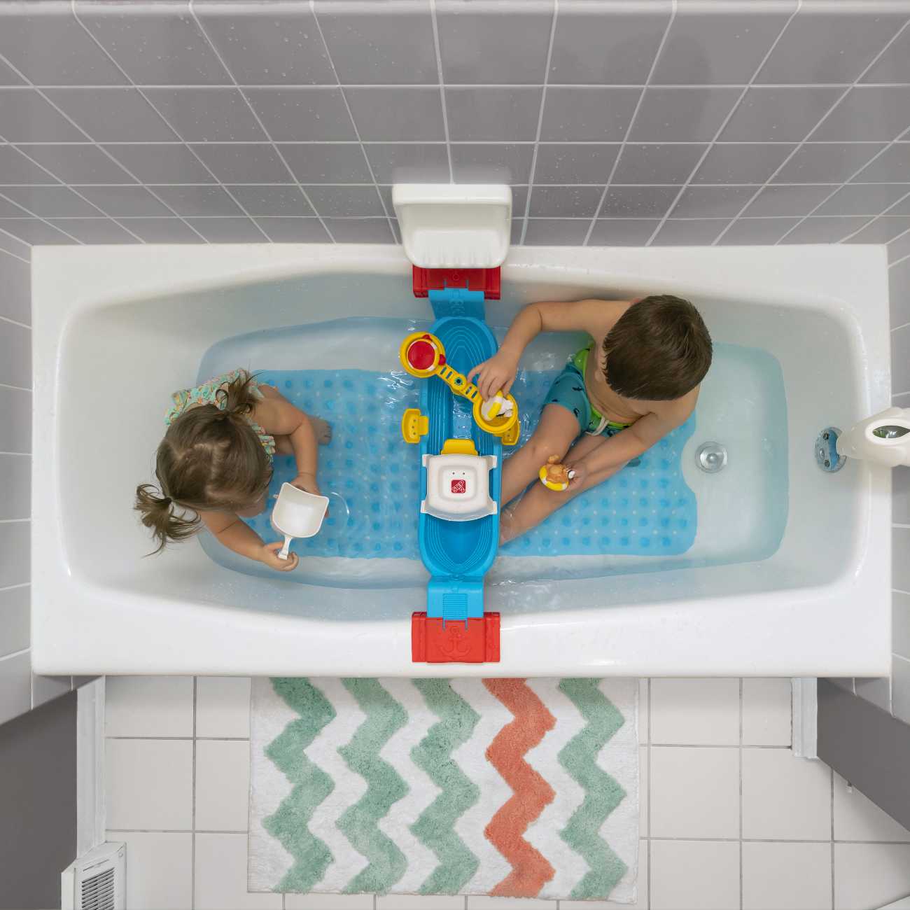 Badezimmer Wasser Spielset Schloss Dusche Kostenlose Spray Dusche Badewanne  Spielzeug Geschenk für Jungen und Mädchen