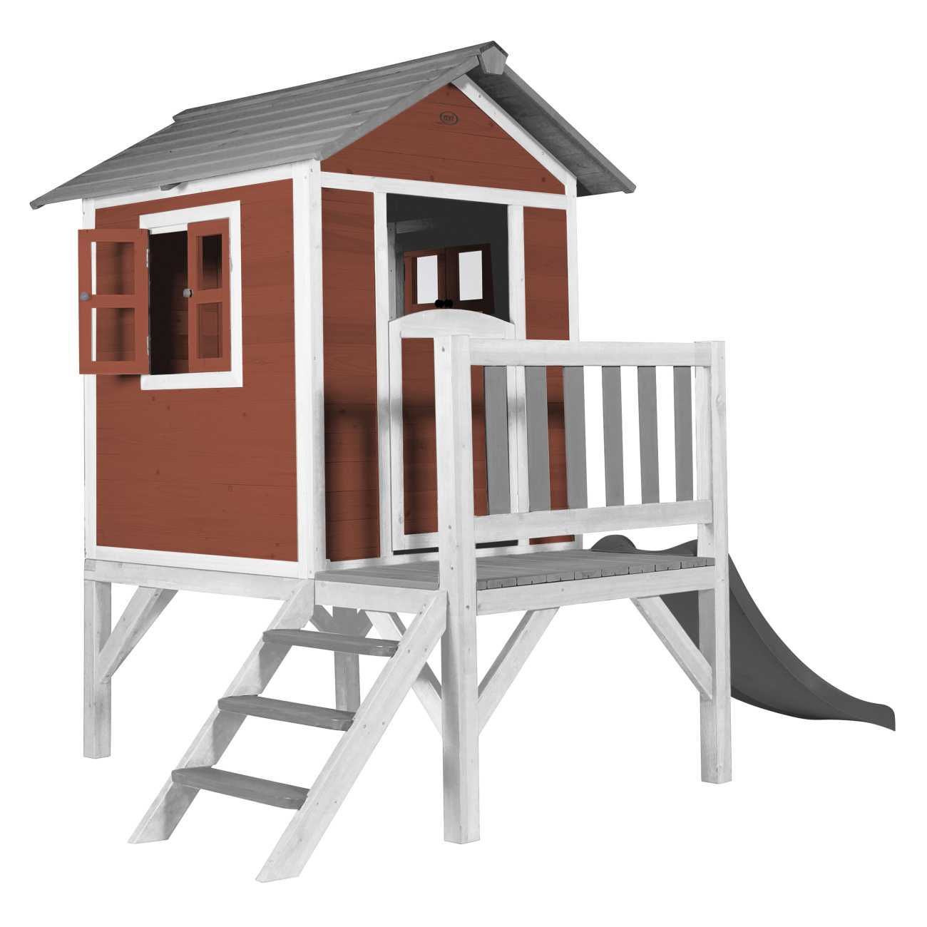 Stelzenhaus Lodge XL, Kinder, Spielhaus, mit Rutsche