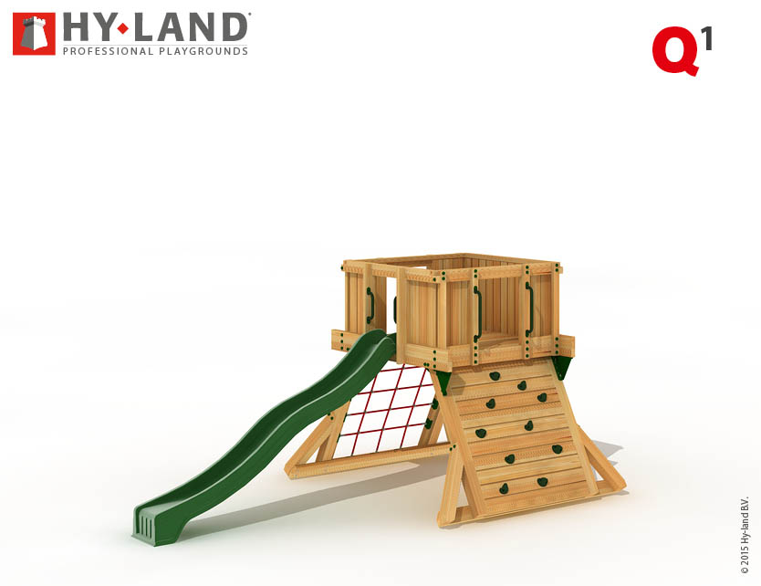 Spielturm Hy-Land Q1 in Douglasie