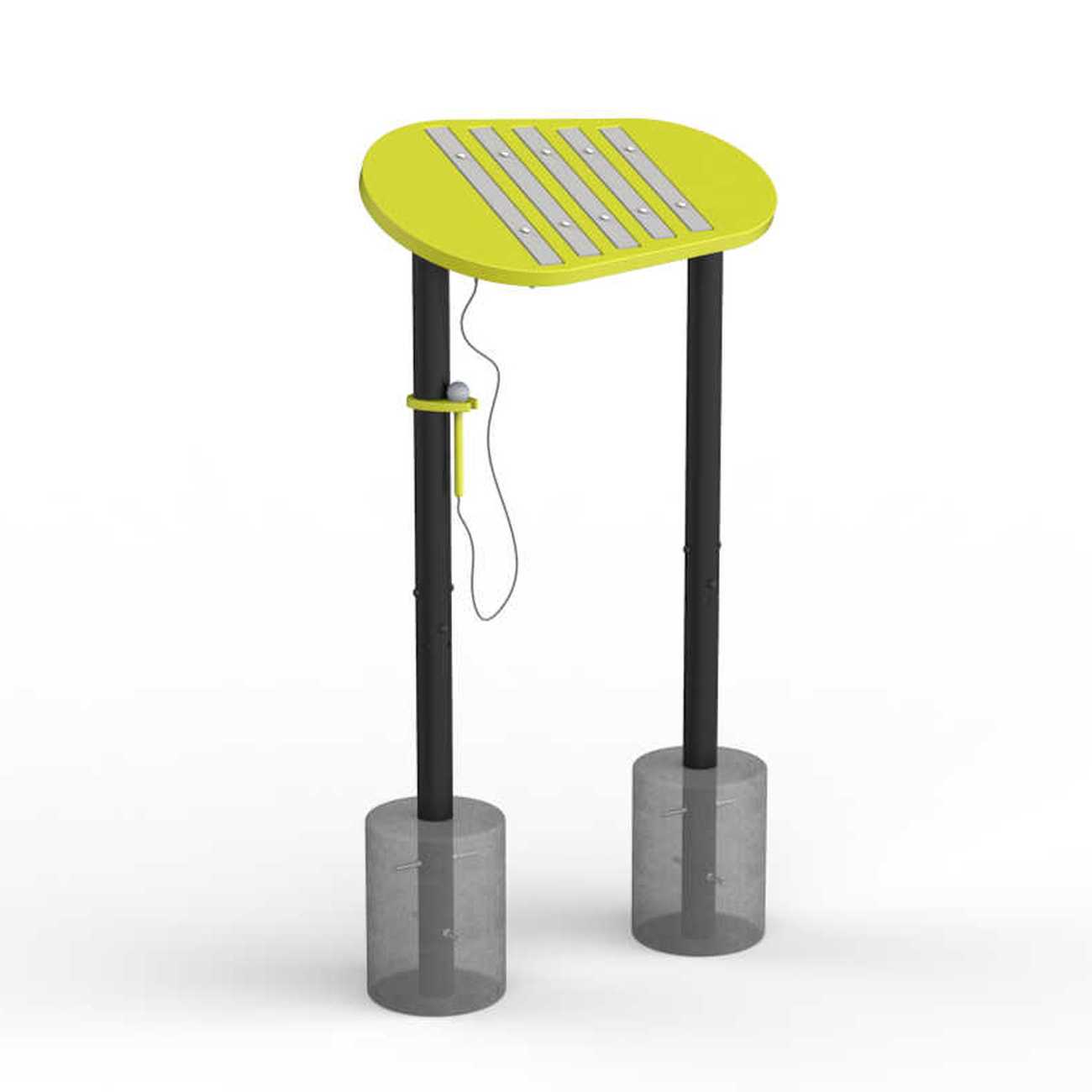 Outdoor Musikinstrument, Xylophone Echo Piano für Spielplätze und Parks