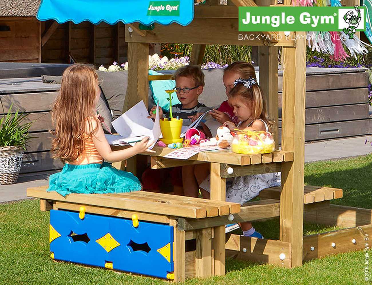 Jungle Gym Picknick-Modul in Douglasie natur