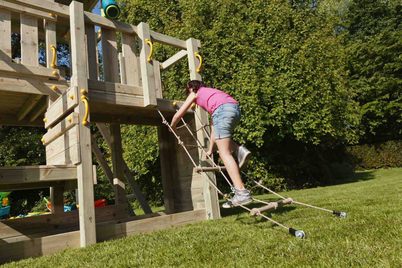 Kletternetz Spielturm @net von Blue Rabbit, für Kinder Spielturm