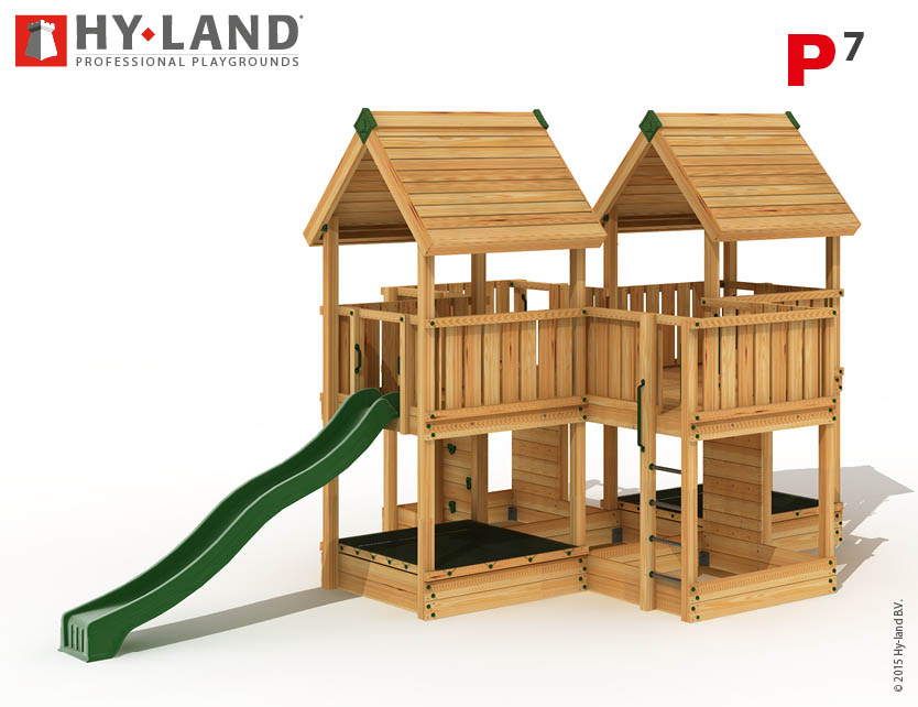 Spielturm Hy-Land P7 in Douglasie