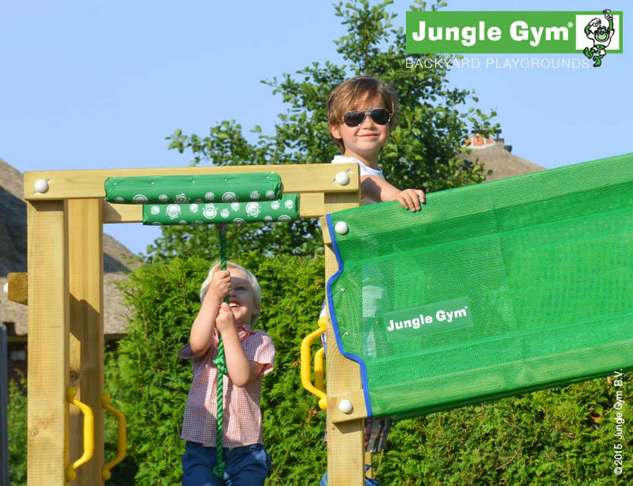 Jungle Gym Bridge-Modul in Douglasie natur