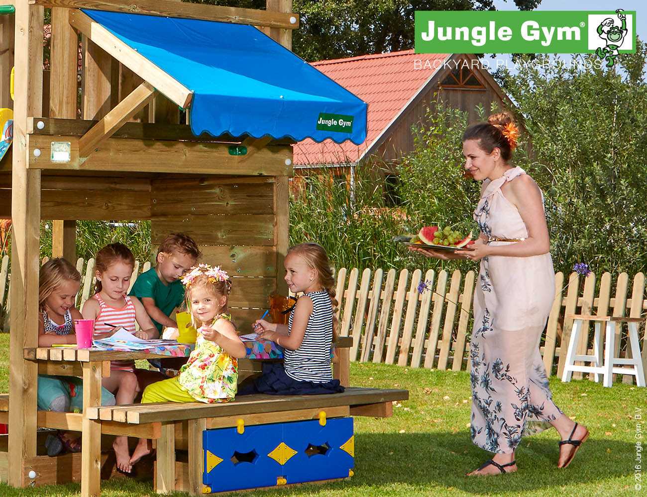 Jungle Gym Picknick-Modul in Douglasie natur