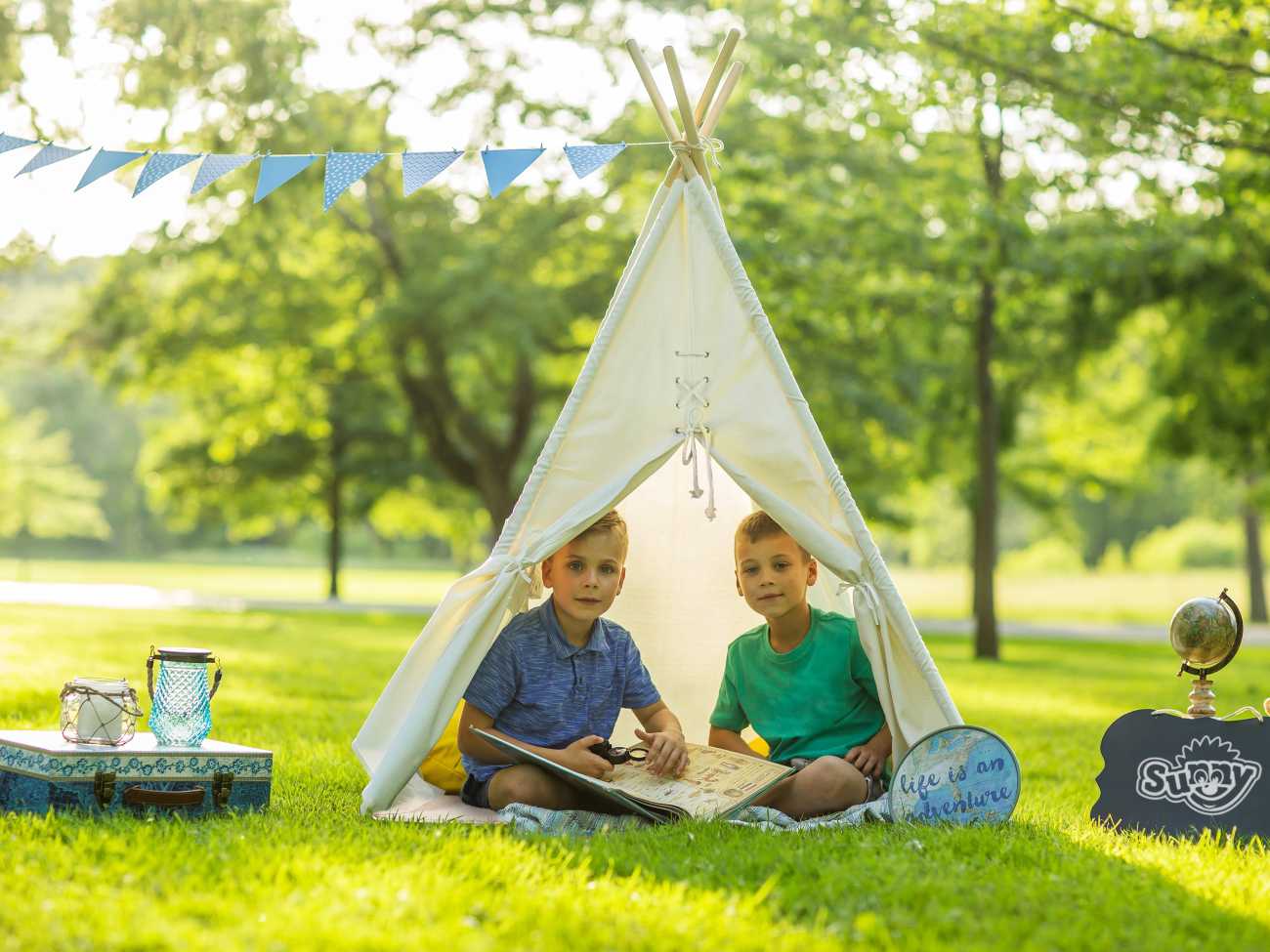 Kinder Spielzelt Tipi, Alba, Teeepee, Indianerzelt