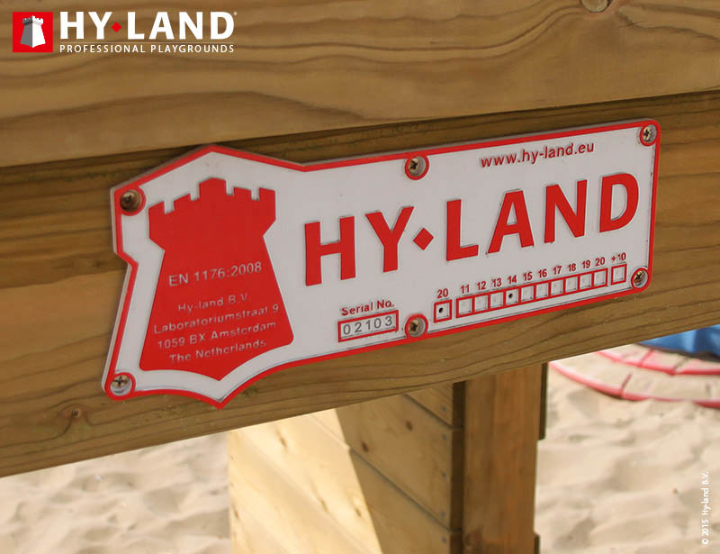 Spielturm Hy-Land Q4-S in Douglasie