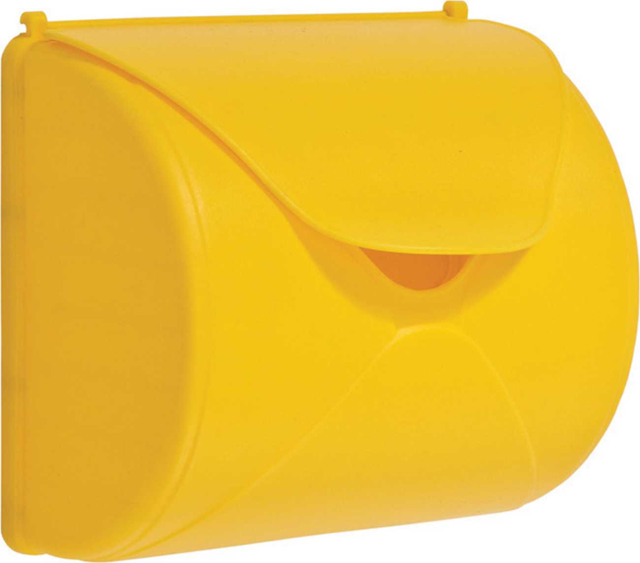 Briefkasten in Gelb für Spieltürme und Klettertürme