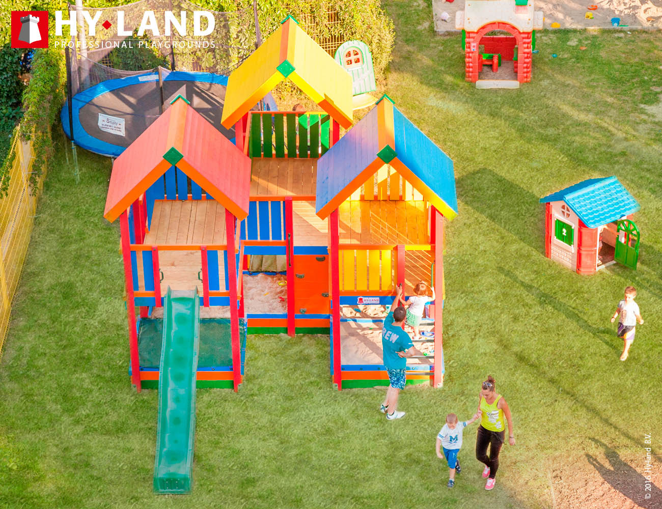 Spielturm Hy-Land P8 in Douglasie