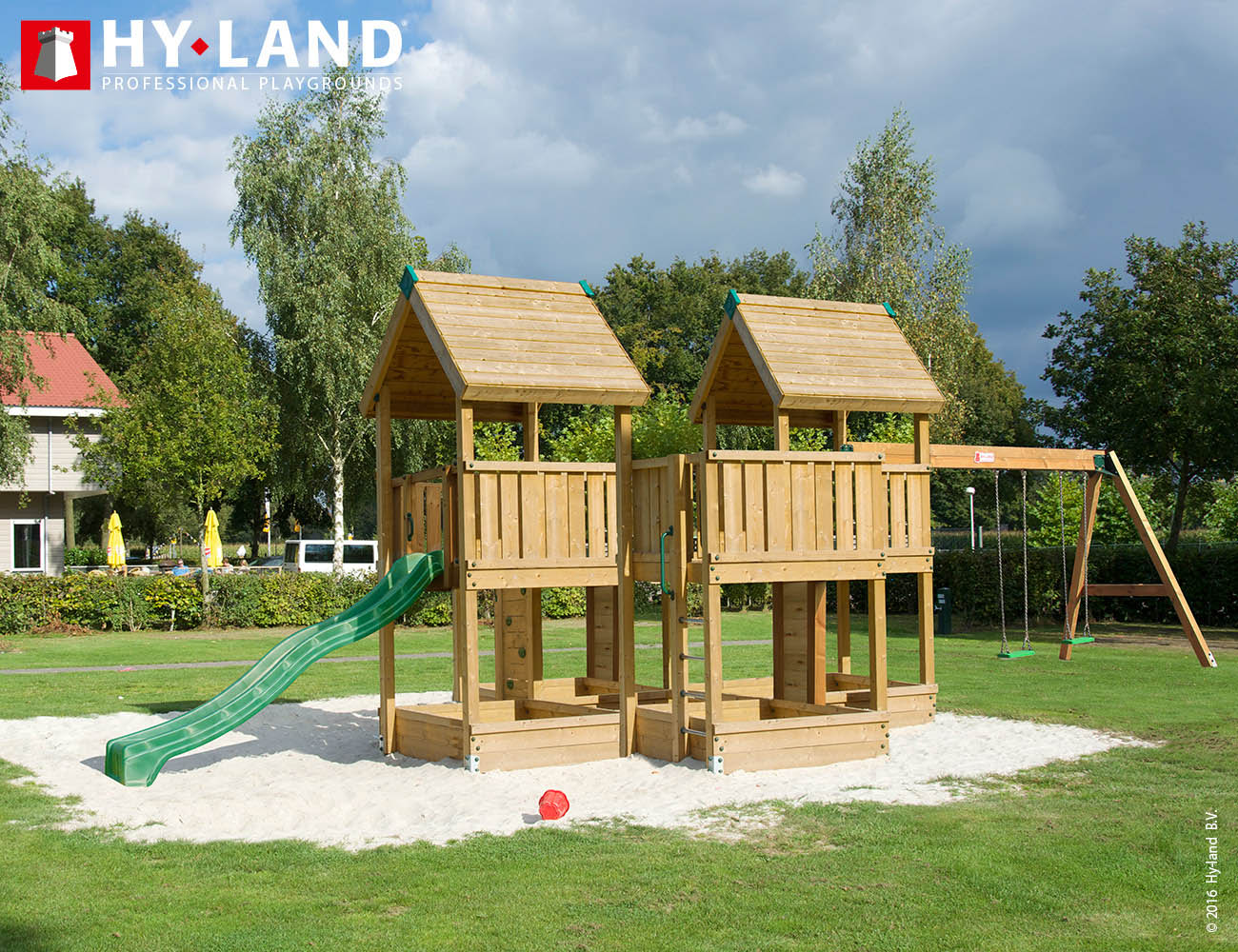 Spielturm Hy-Land P7-S in Douglasie