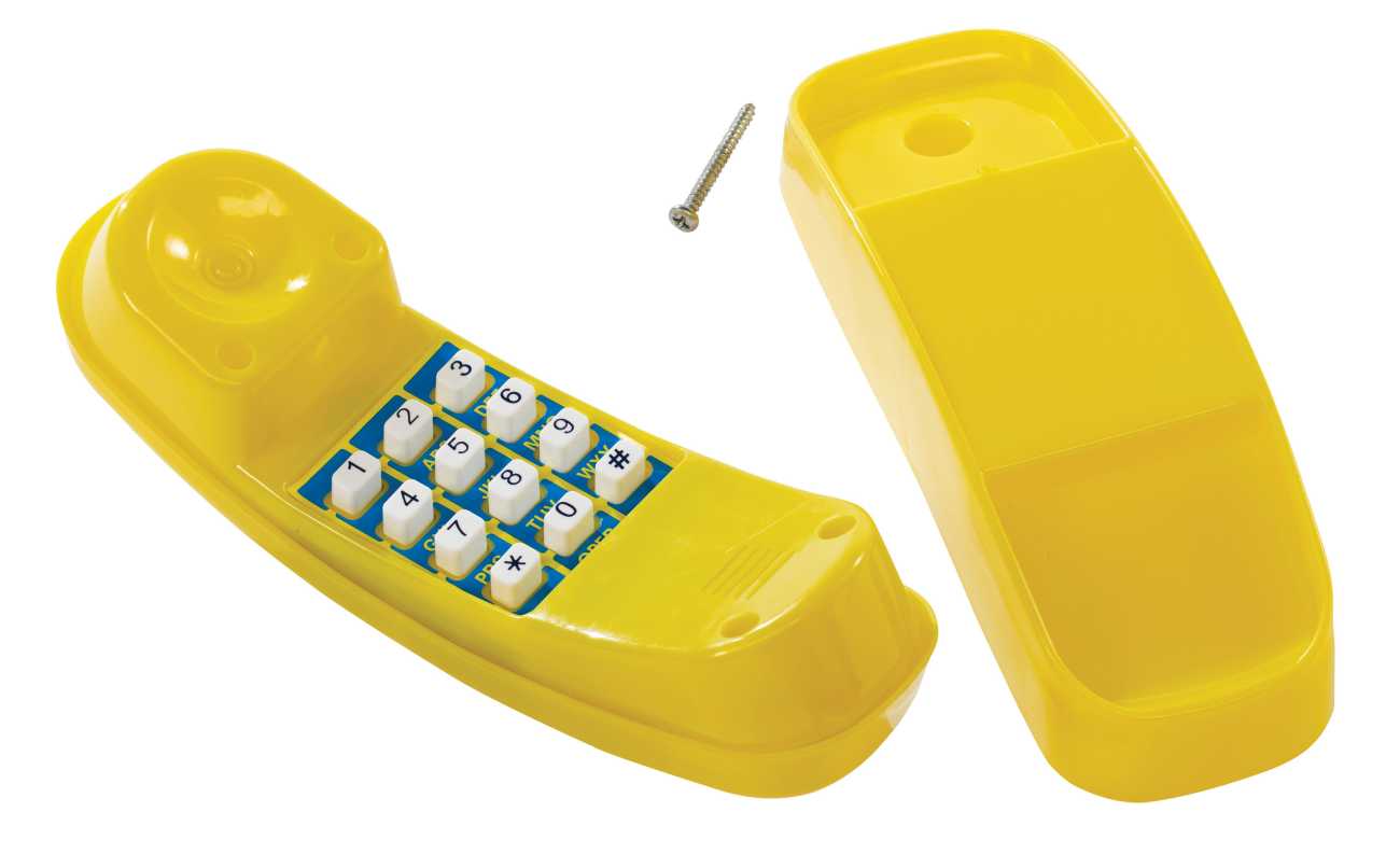 Kindertelefon in gelb