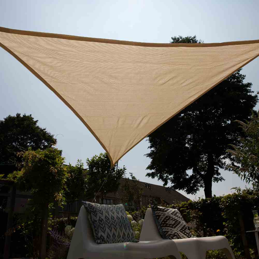 Coolfit Sonnensegel von Nesling, 3-eckig, 500x500x500 cm