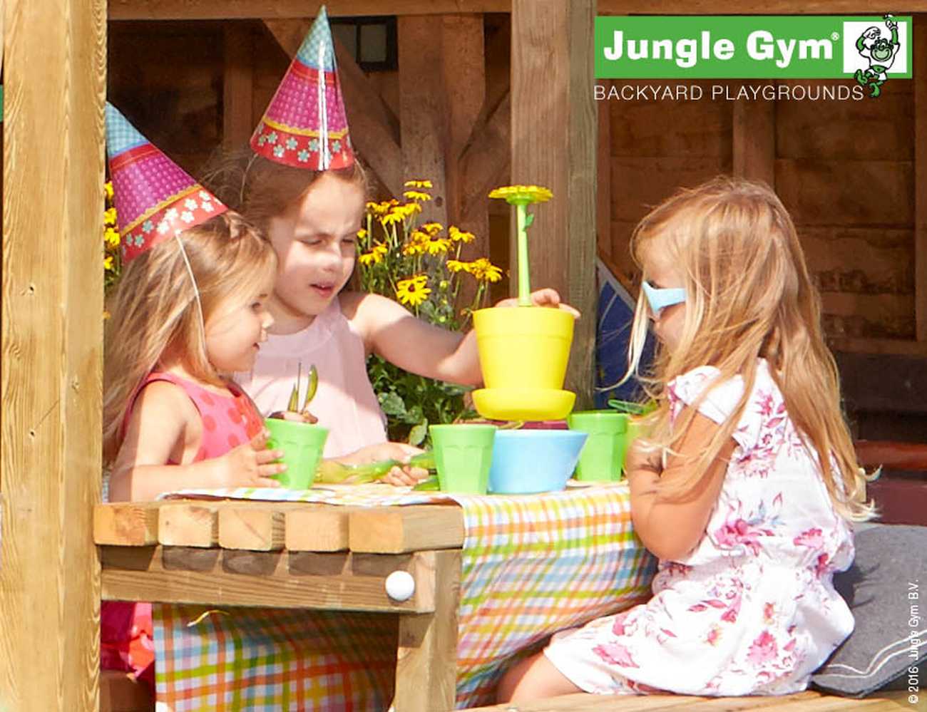 Jungle Gym Picknick-Modul in Douglasie natur