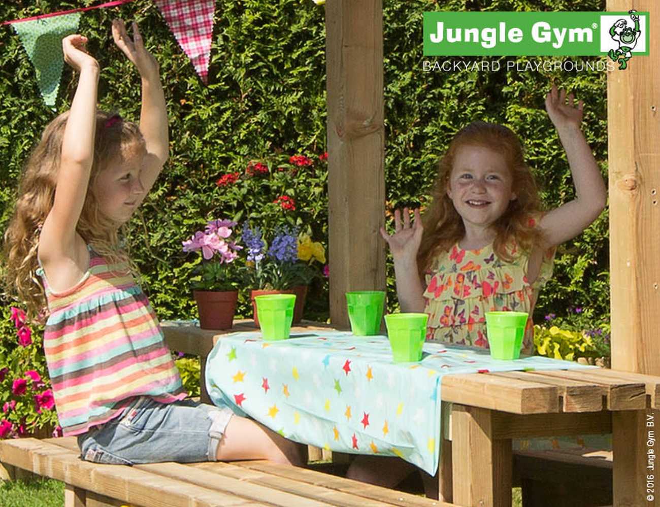 Jungle Gym Picknick-Modul in Douglasie natur