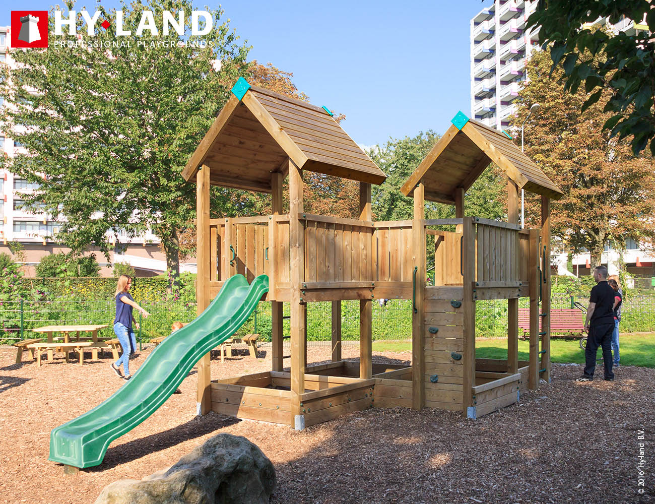 Spielturm Hy-Land P6 in Douglasie