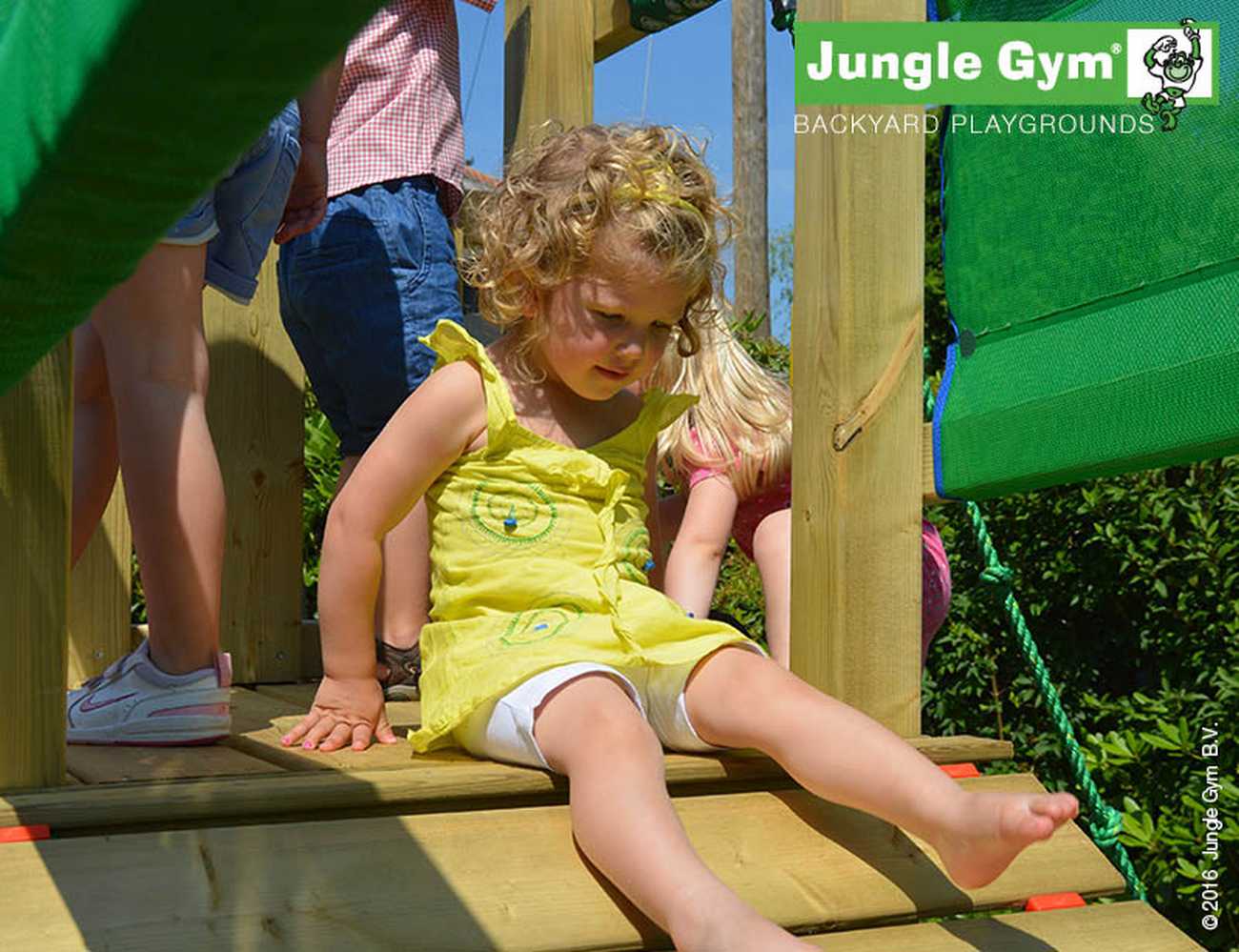 Jungle Gym Bridge-Modul in Douglasie natur