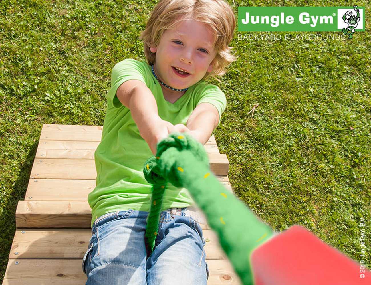 Jungle Gym Bridge-Modul in Douglasie natur