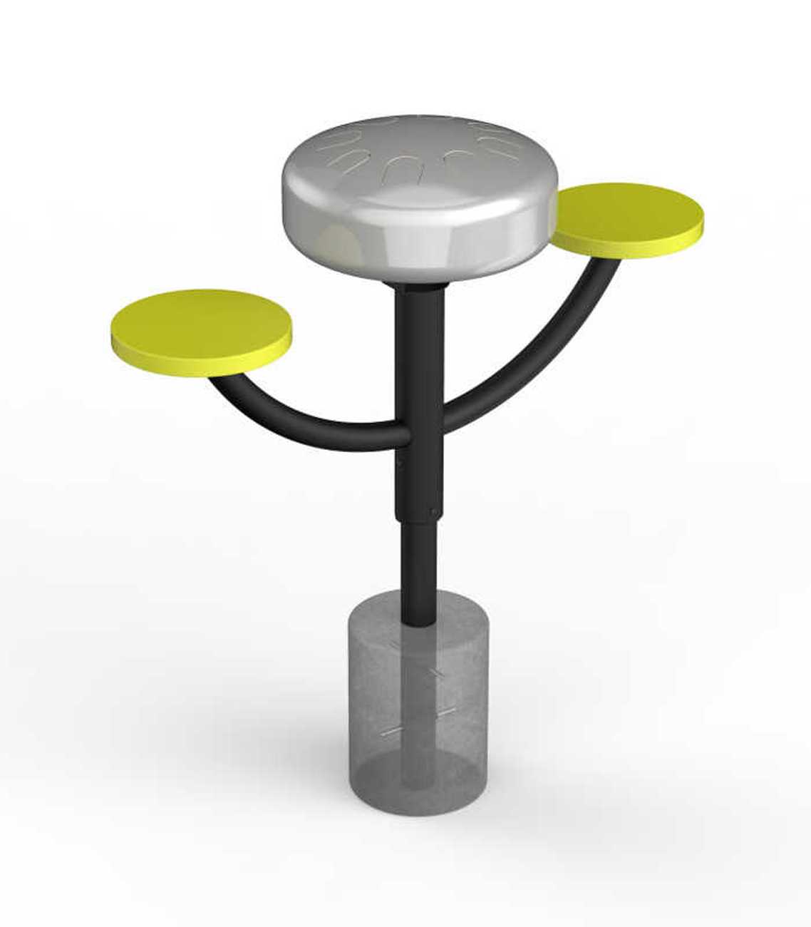 Outdoor Musikinstrument Handpan Duett für Spielplätze, Parks und Gärten