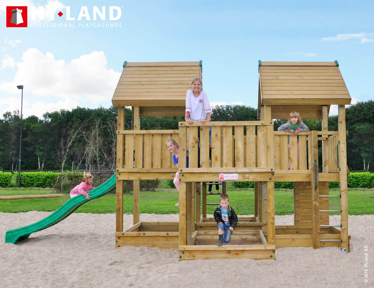 Spielturm Hy-Land P7 in Douglasie