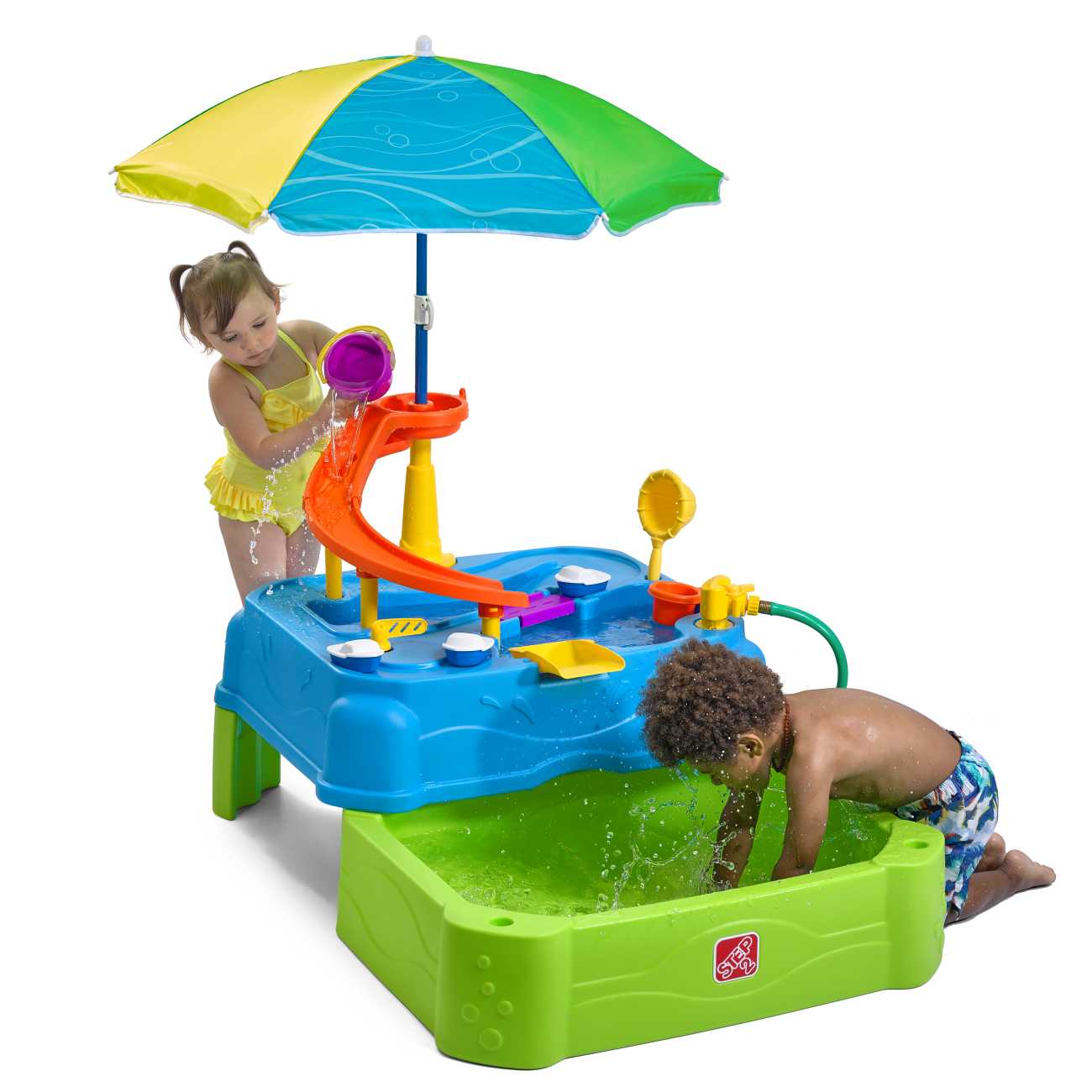 Step2 Wassertisch Water Wonders Two-Tier, Wasserspiel auf zwei Ebenen