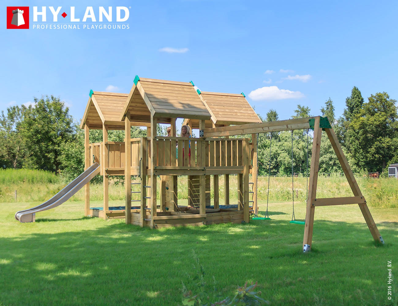 Spielturm Hy-Land P8-S in Douglasie