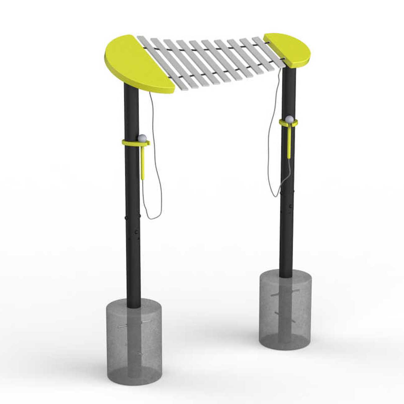 Xylophon Wind Piano, Outdoor Musikinstrument, für Spielplätze und Parkanlagen